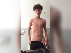 Hot young brit baited