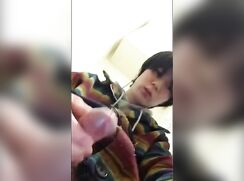 amateur asian teen twink masturbation cum