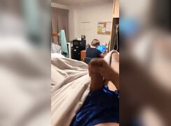 Bro is gaiming...I'm horny