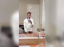Cute tatted Island Boy jerk and cum