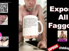 Exposure whore Christopher Allen Foster bbfag4cum loves drinking his own urine