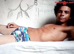 Sexy boy at home