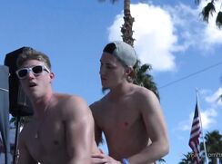 ♥ Sexy boys fucking in pool party ♥