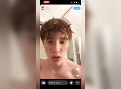 Hot dude big dick showing cock