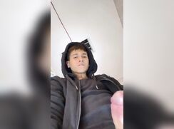 Latino in a hoodie