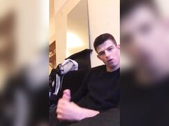 cute american brunette chat baited off