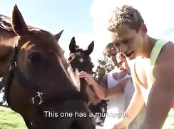 Brothers on the farm  threesome
