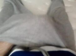 Boy Gets Horny In Trackies