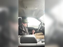 Another huge public cumblast in my truck - 06-26-25