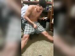 Recording his friend