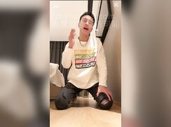 straight baited chinese boii turned gooner dildo gay