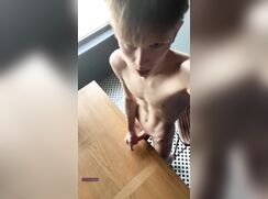 cute bambi blonde selfie baited off