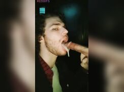 Gloryhole Public Toilet BJ With Cum porn