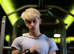 Rubax Video - Dive into the World of Fitness with Gay Guys at the GYM Working Out AI