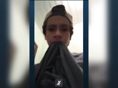 GORGEOUS SPANISH TEEN JERKS OFF ON SKYPE