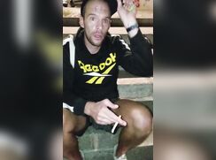 fag humiliated in public by master