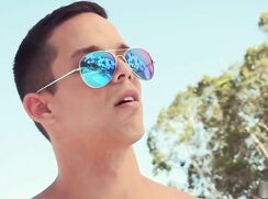 Nudity by the pool