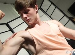 Handsome Hunk Boy Sean Ross Big Dick Handjob