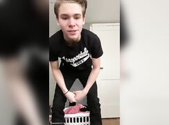 Dominant hung teen boy