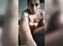 Teen horny on the couch - 07-06-25