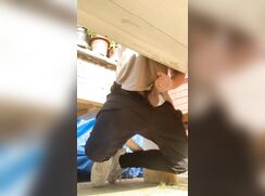 Cum under the table - 07-08-25