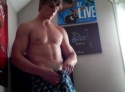 Baiting Jock In His Room
