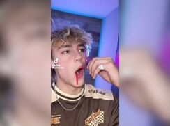 cute blonde tiktoker snapchat jack off twink porn
