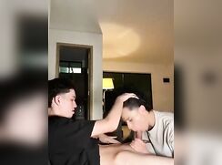 invites his nephew to play a video game