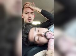 Car blowjob real guys sex public porn