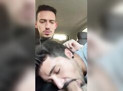 Car blowjob*