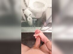 jerking off in shower ...