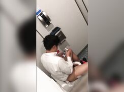 japanese wanking toilet spycam35