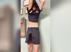 Skinny boy strips