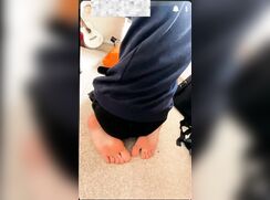 Guitar Twink Has Sexy Feet and Big Dick