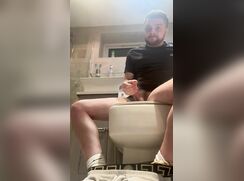 Straight lad wanks for his Girl on cam