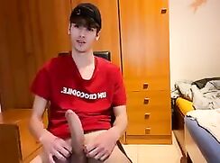 REAL str8 lad with a huge nob (I bet you want it LOL)