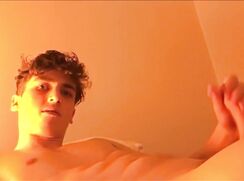 cute fit kieran baited off on bed