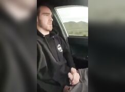 straight baited into jo in car