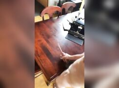 Gay jerk off on the table - 07-17-25