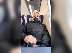 Quick train wank - 07-17-25