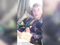 cute chating showing dick