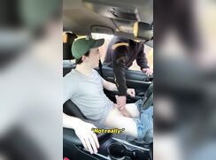 Parked Car Cruising & Jerking Cums 200