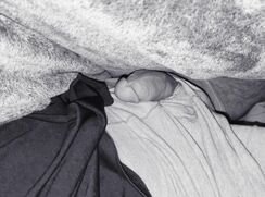 Sleeping Boy with Hairy Legs Gets Hard