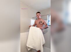 Behold! Your New Towel Rail Is Here! porn