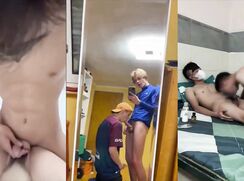 Soccer boys all over the world enjoy the game after the game