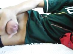 HOT LIGHTSKIN BOYS DICK EXPLODES MASSIVE NUT