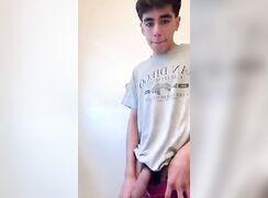 Spanish Guy Jerks and Cums