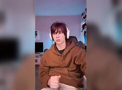 Tristan with Green Eyes Dark Ginger Hair and a cock to remember - AI Enhanced