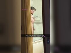 Spycam Catches Flatmate In Shower porn
