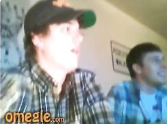 2 horny college boys show it all